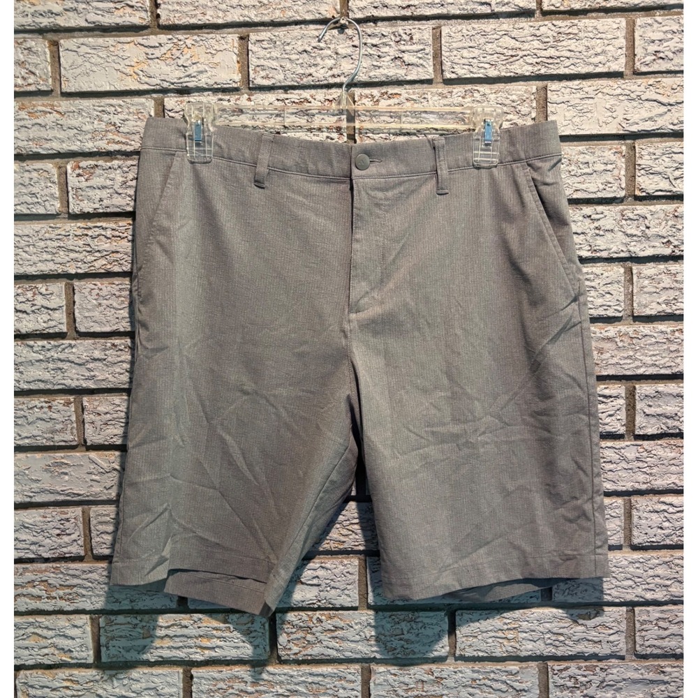 Adidas Ultimate365 Mens Grey Golf Shorts Sz 36 JN9115 Strech Waist Performance
